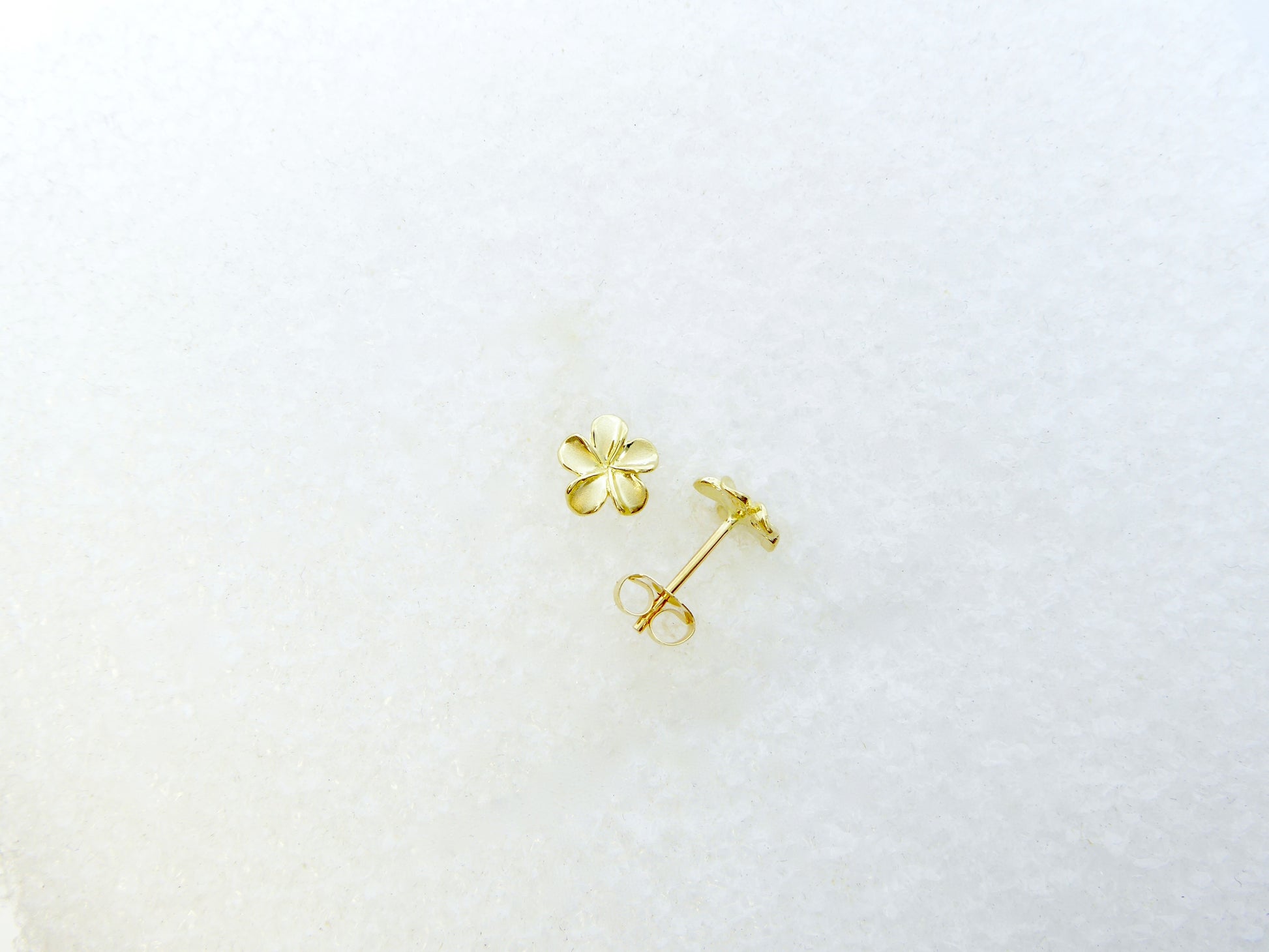 Baby Plumeria Earring image 0