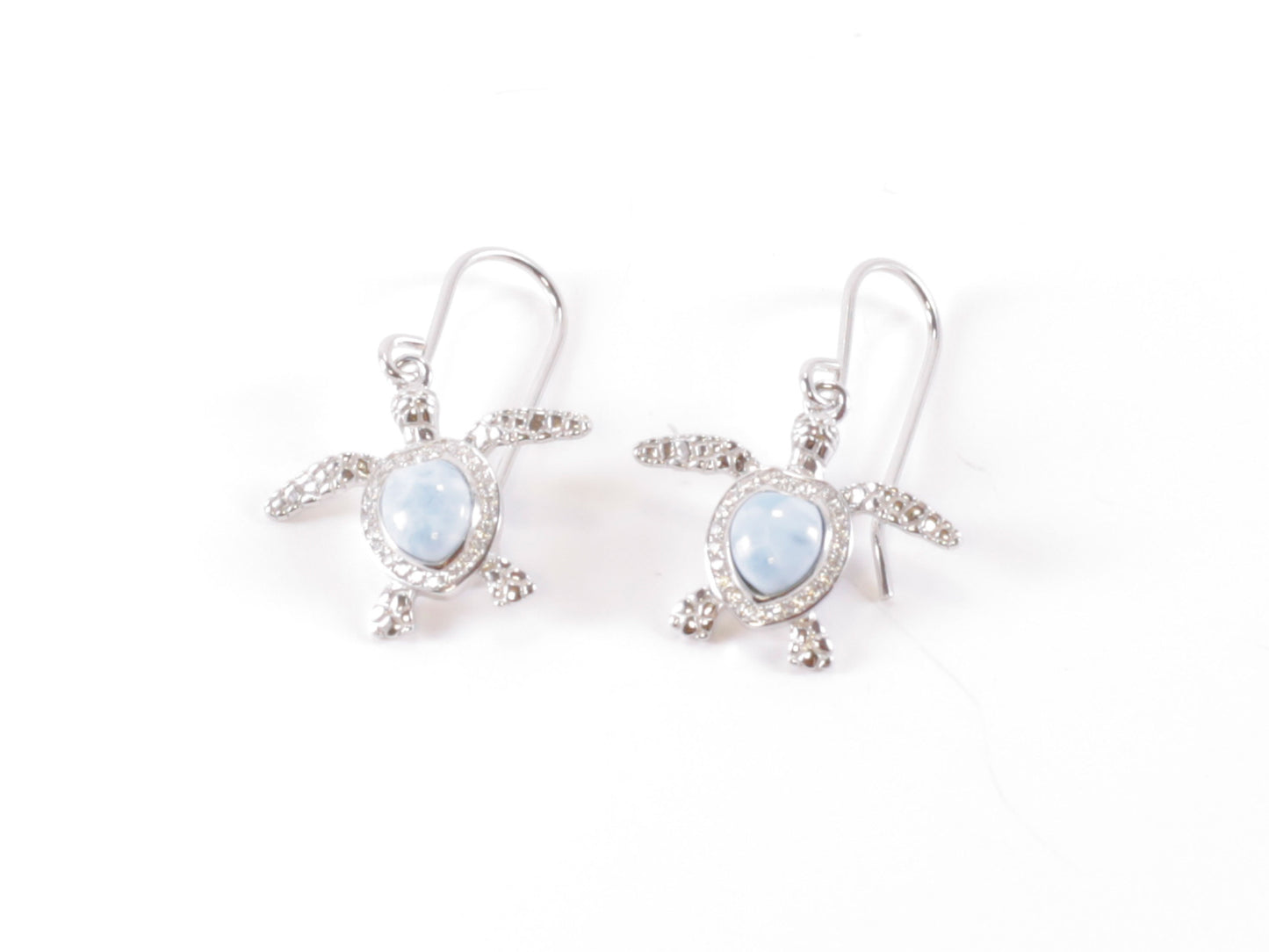 Silver Turtle Earring - Small image 0