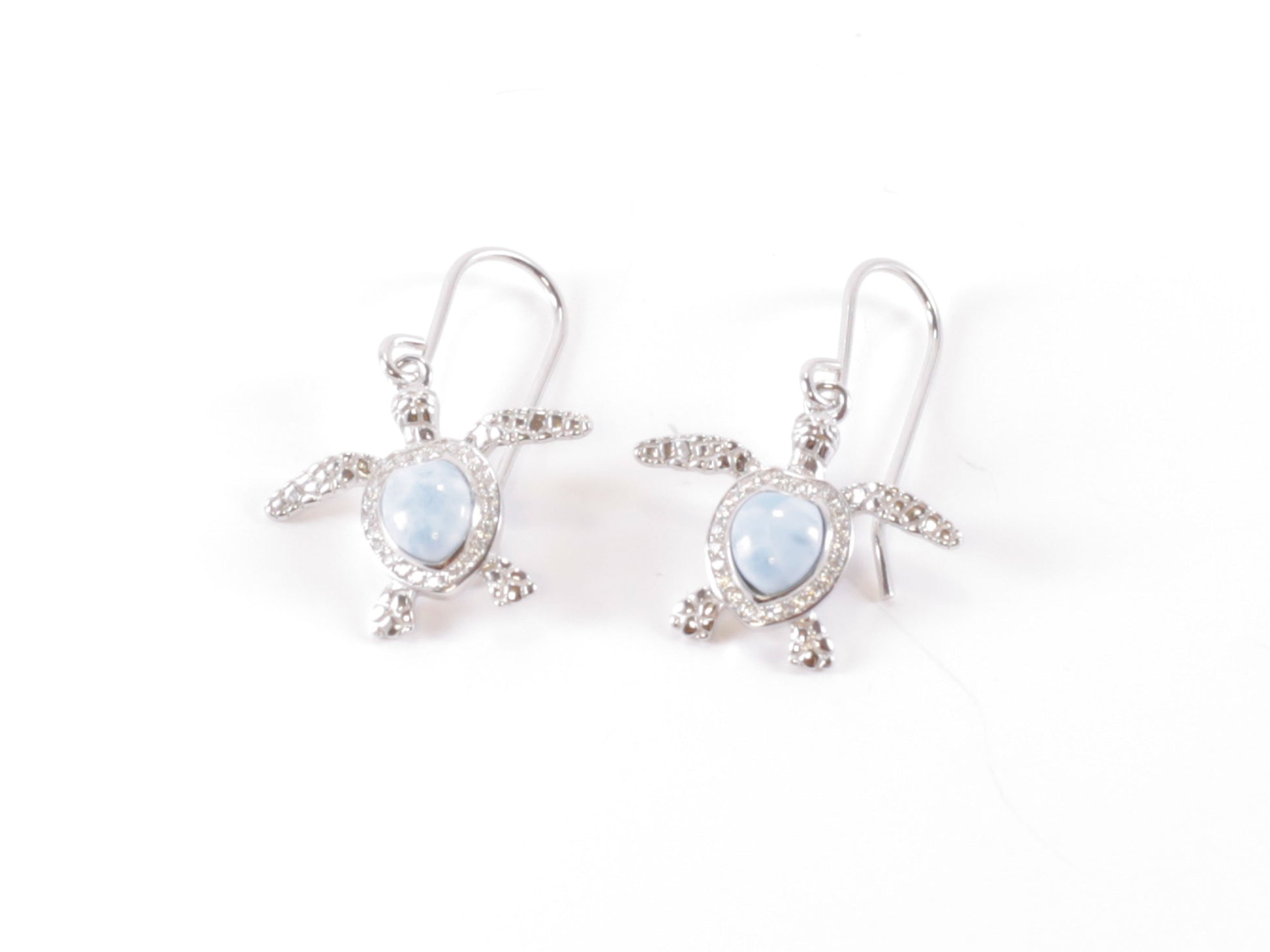 Silver Turtle Earring - Small image 0