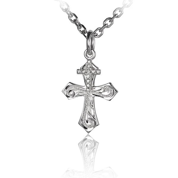 ESP Cross+CZ Cross(S) Pendant image 0