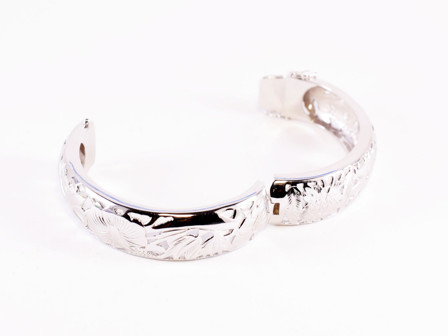 Hawaiian Silver Bangle image 2