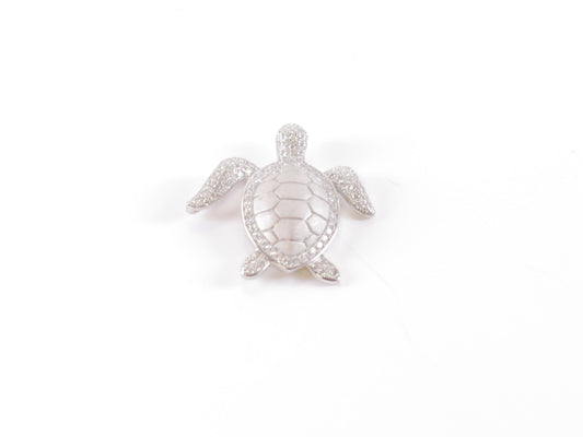 Silver Turtle Pendant image 0