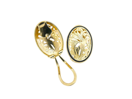 14K Bird of Paradise Earring - Medium — Hawaiian jewelry from Ashley's Gift Shop