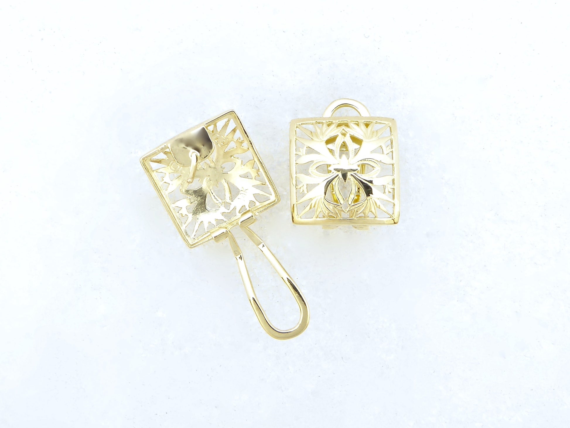 BOP Quilt Earring -  Large image 0