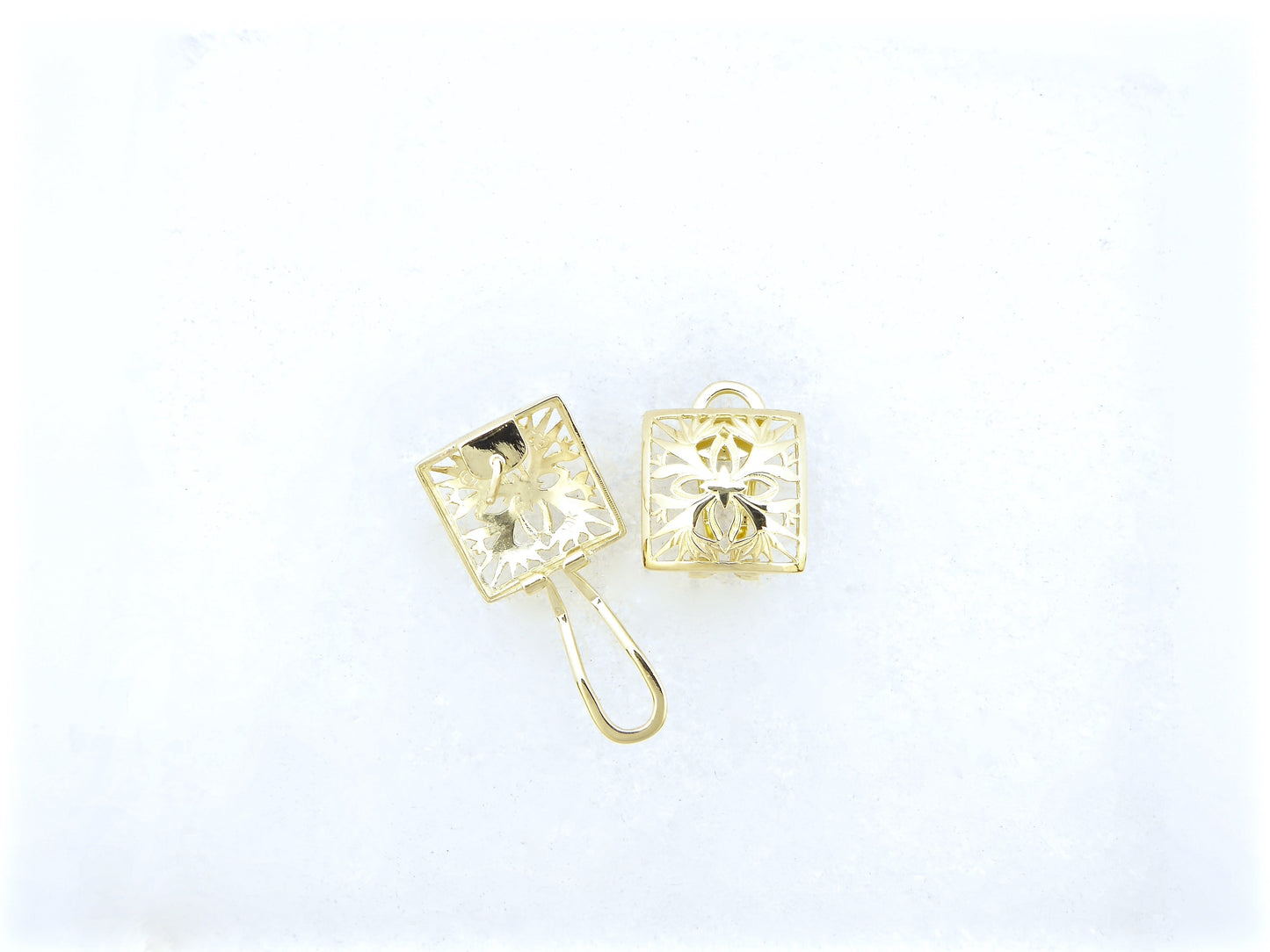 BOP Quilt Earring - Small image 0