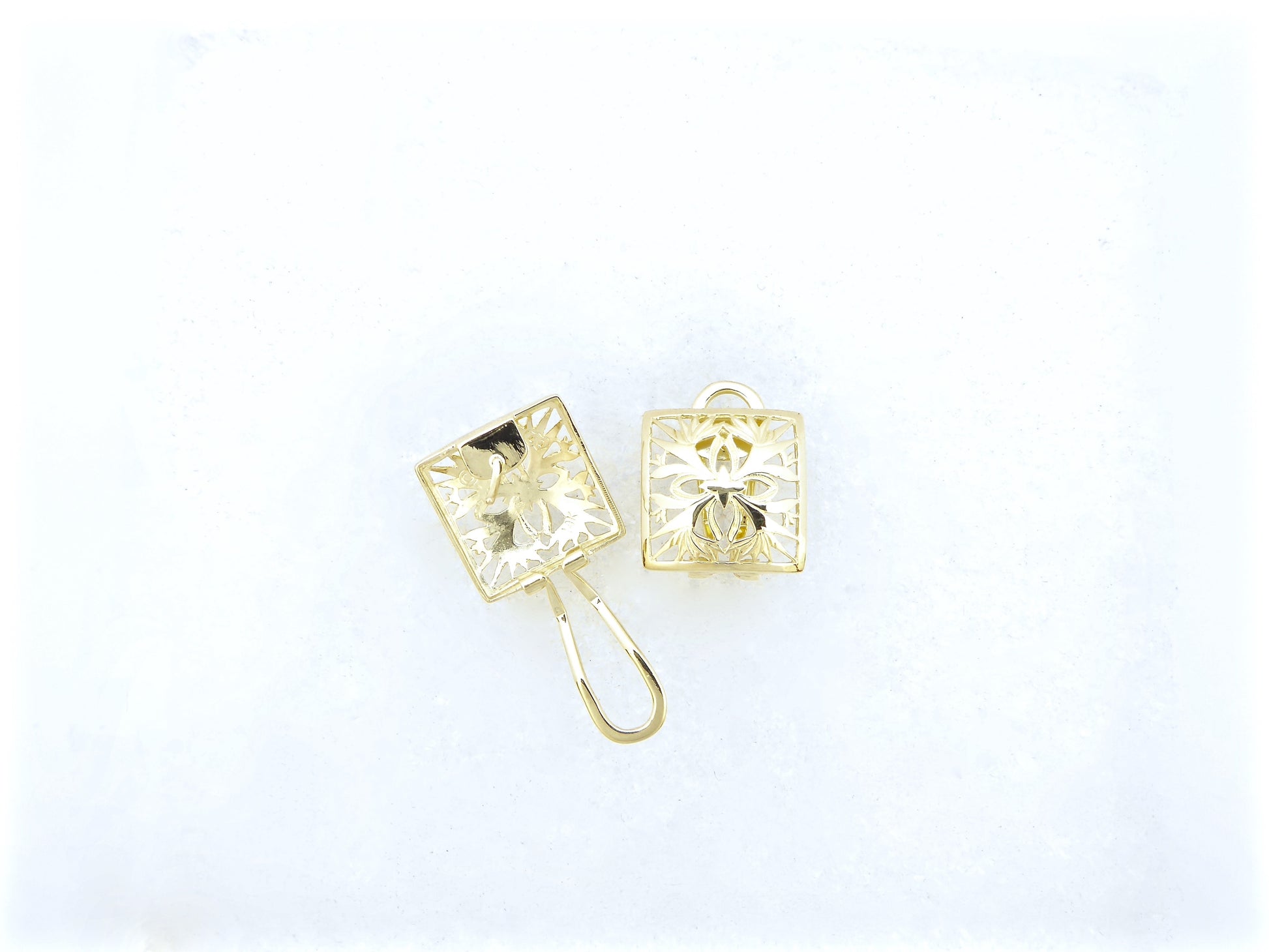 BOP Quilt Earring - Small image 0