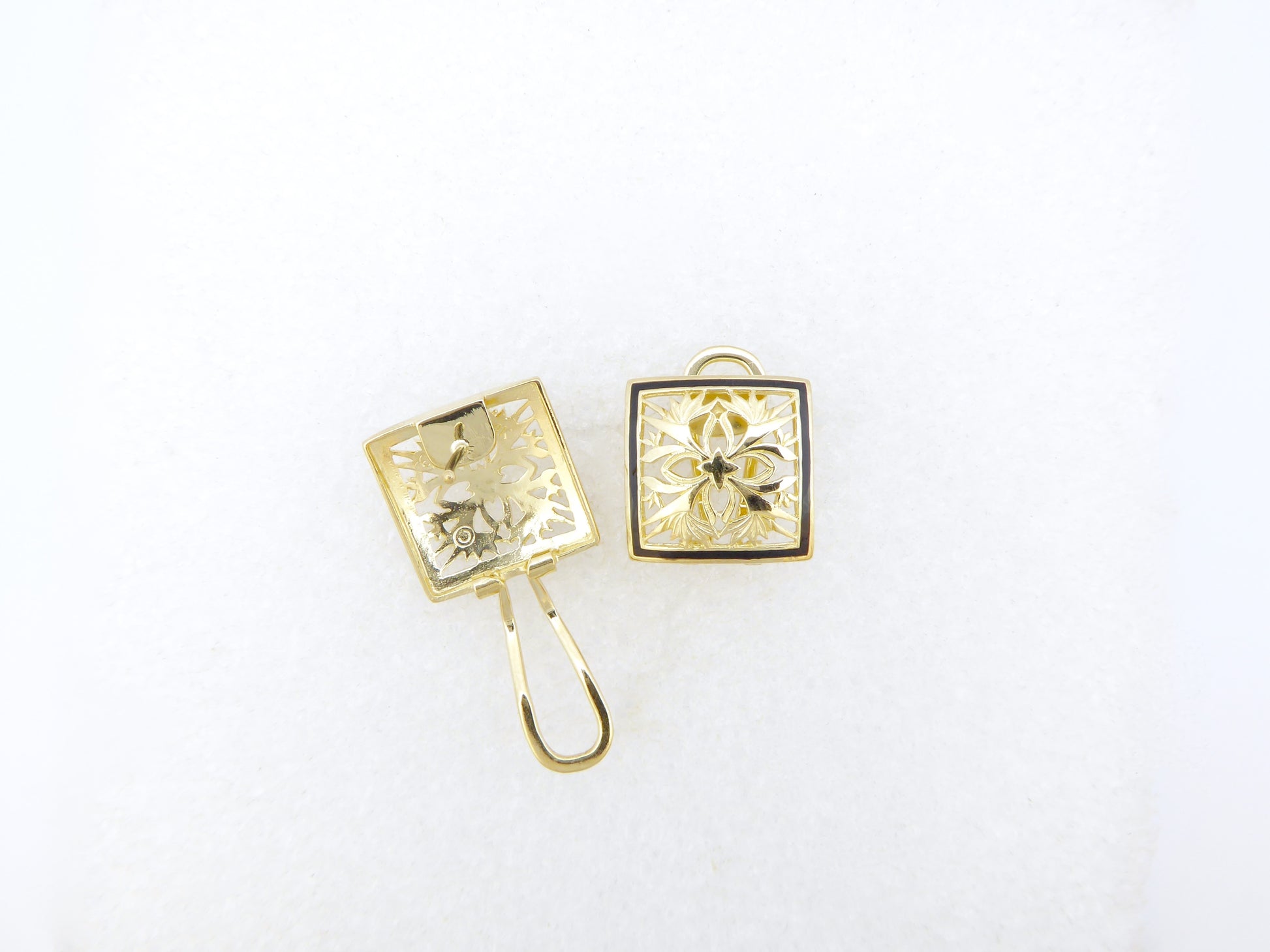 BOP Quilt Earring - Small image 0