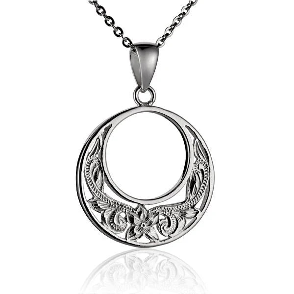 Circle S/T Scroll Pendant image 0