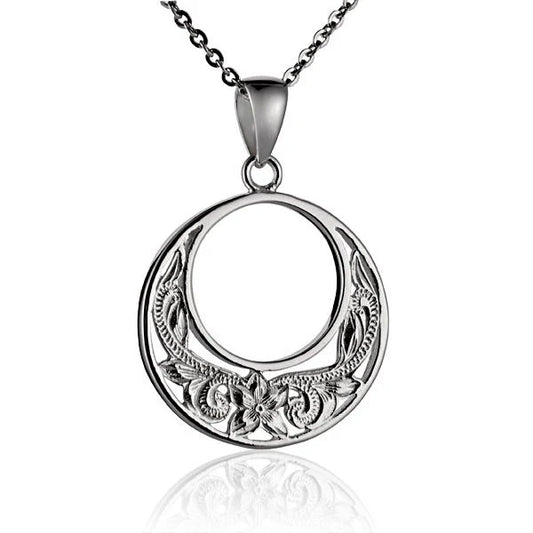 Circle S/T Scroll Pendant image 0