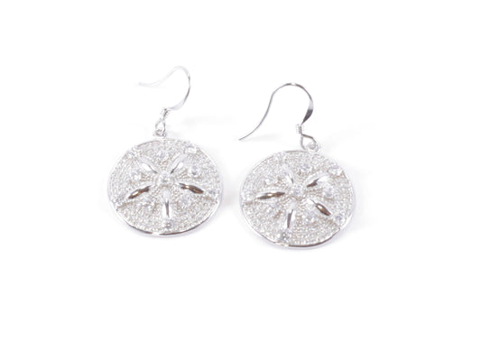 Silver Shell Star Earring image 0