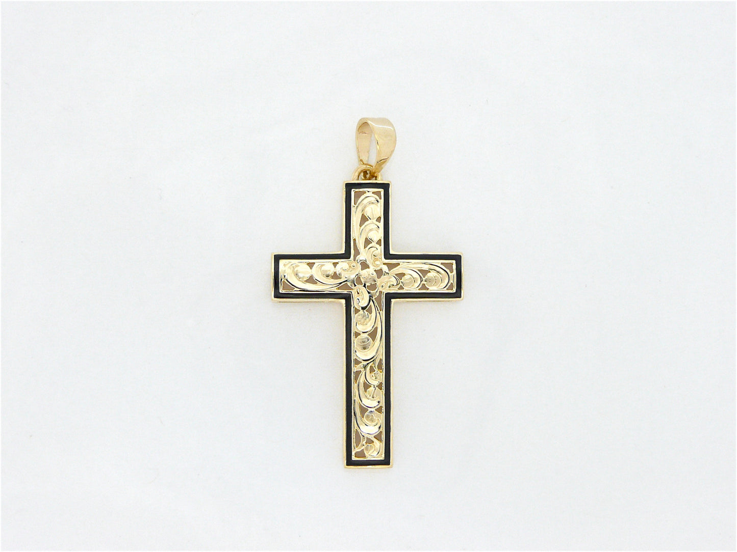 Cut-Out Cross Pendant - Medium image 0