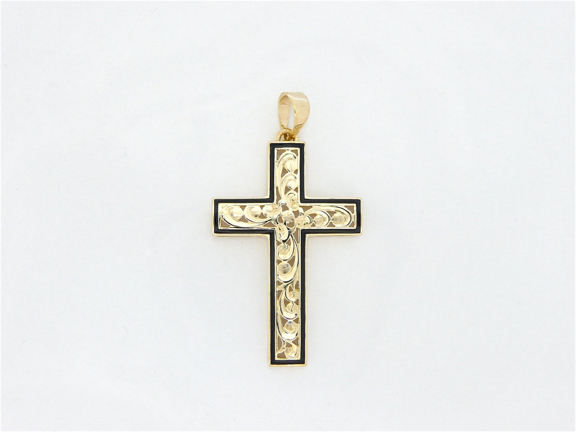 Cut-Out Cross Pendant - Medium image 0