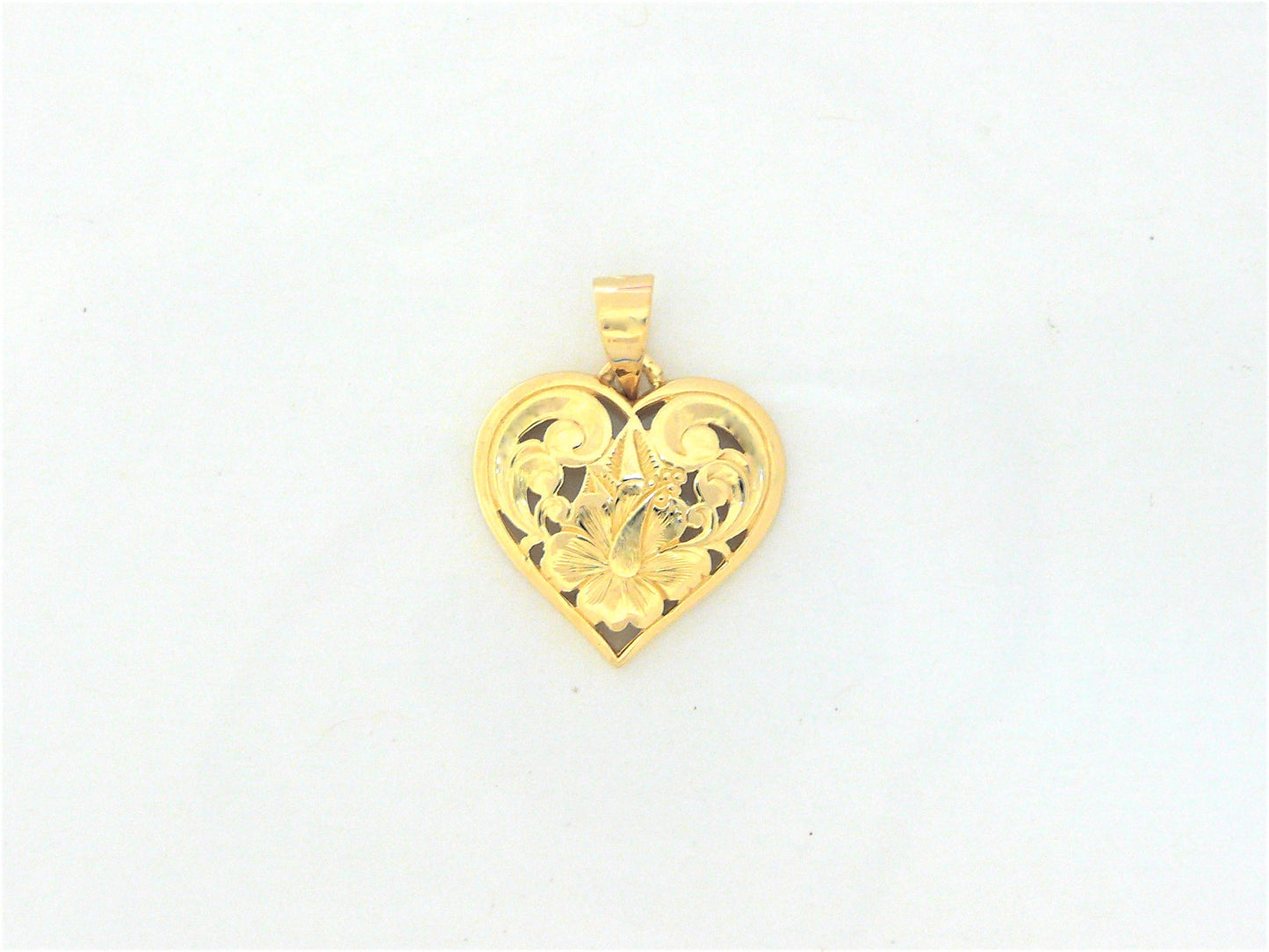 Cut-Out Heart Pendant #2 image 0