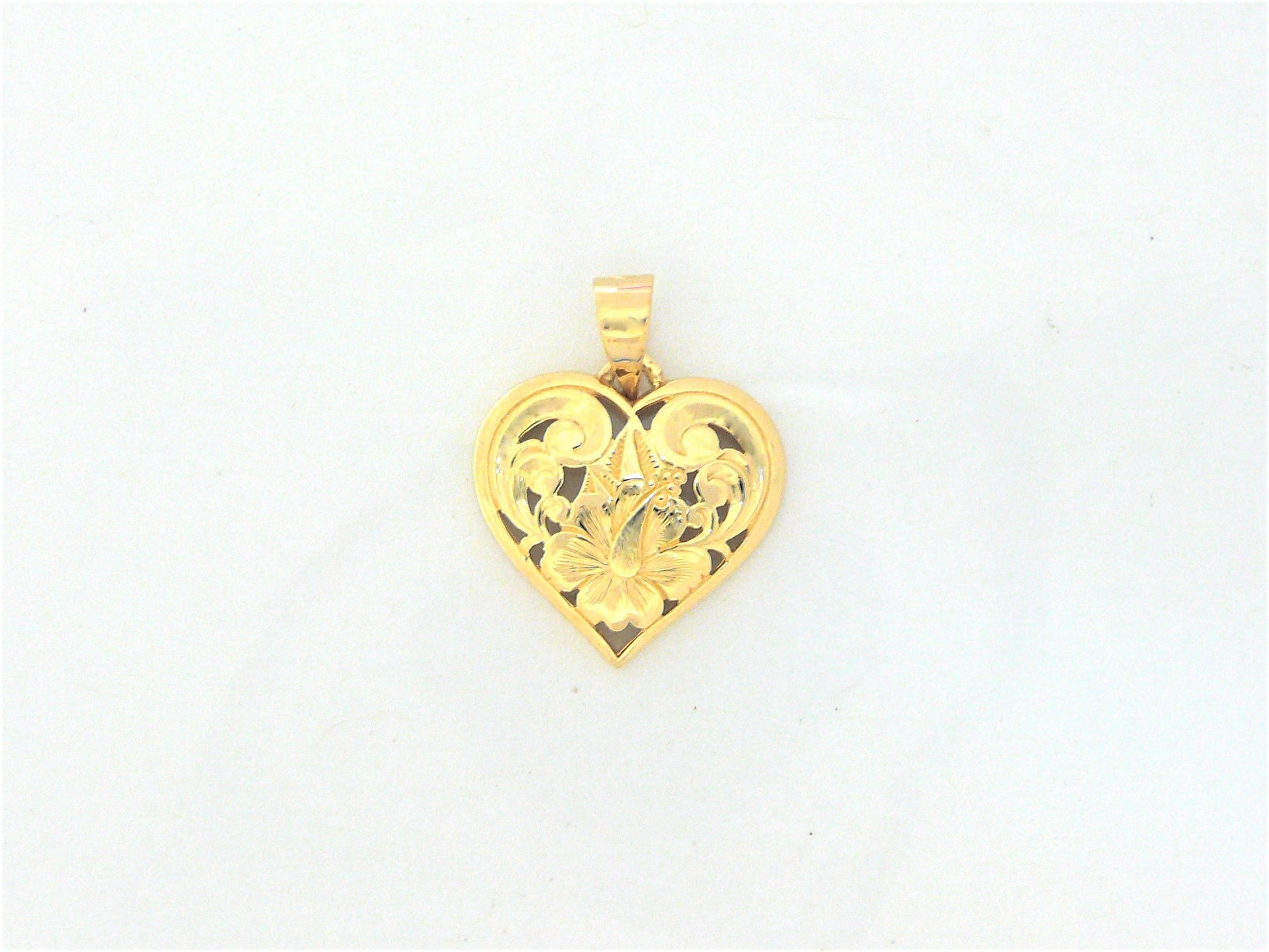 Cut-Out Heart Pendant #2 image 0