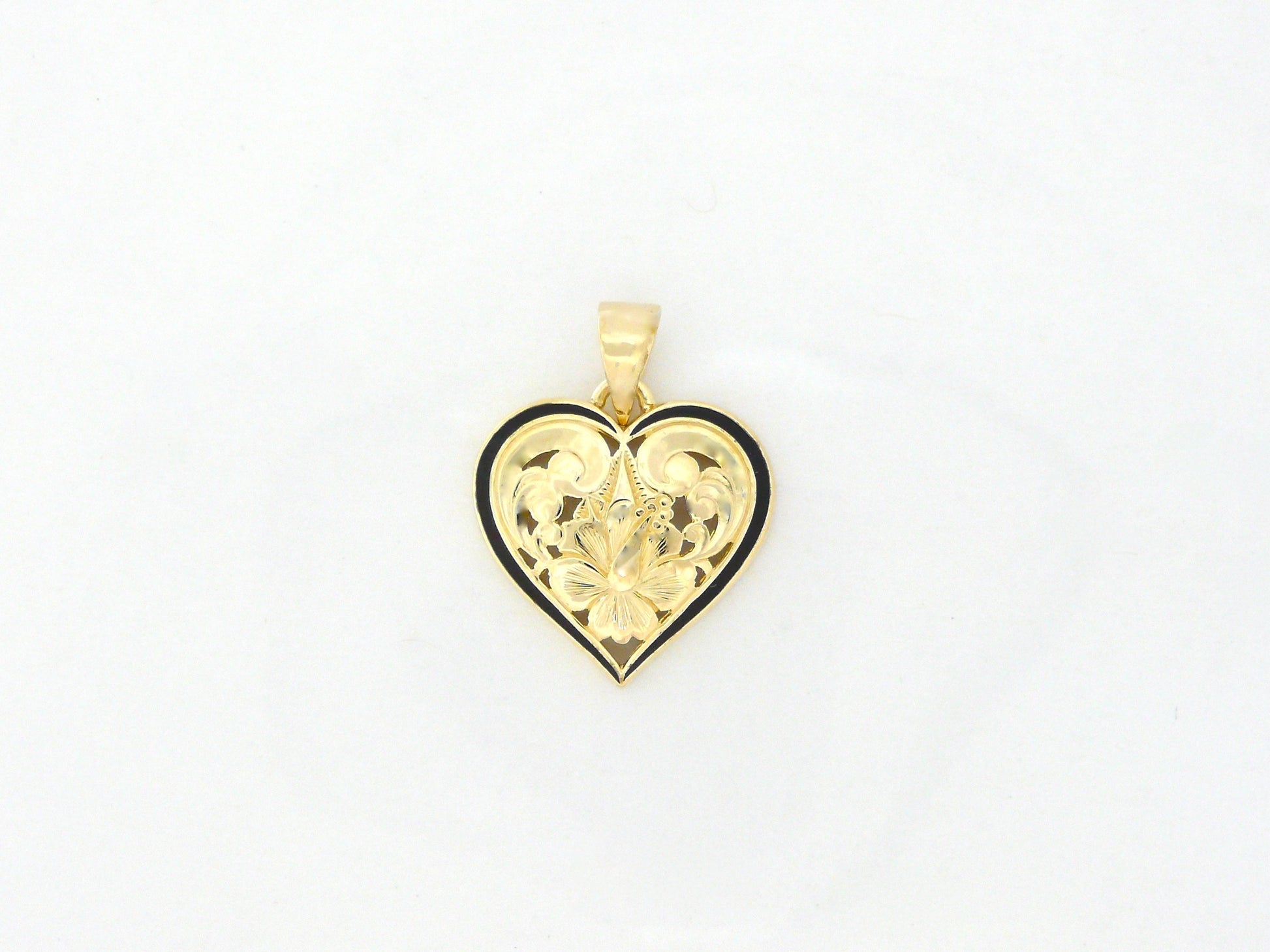 Cut-Out Heart Pendant #2 image 0