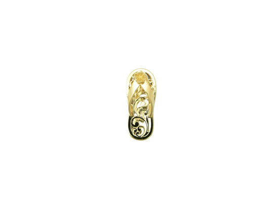 14K Cut-Out Slipper Pendant - Large — Hawaiian jewelry from Ashley's Gift Shop