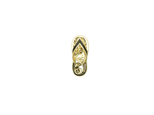 14K Cut-Out Slipper Pendant - Large — Hawaiian jewelry from Ashley's Gift Shop
