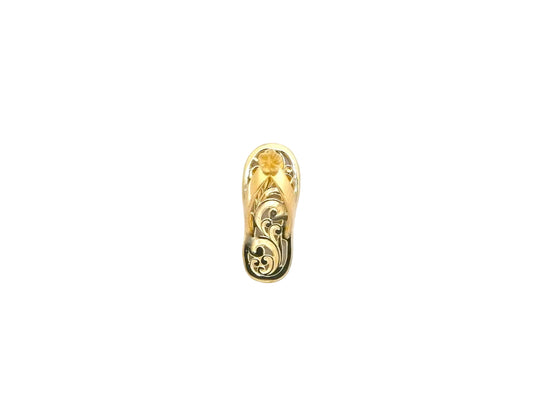 14K Cut-Out Slipper Pendant - Medium — Hawaiian jewelry from Ashley's Gift Shop