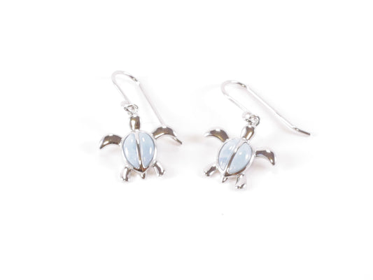 Silver Turtle Earring image 0