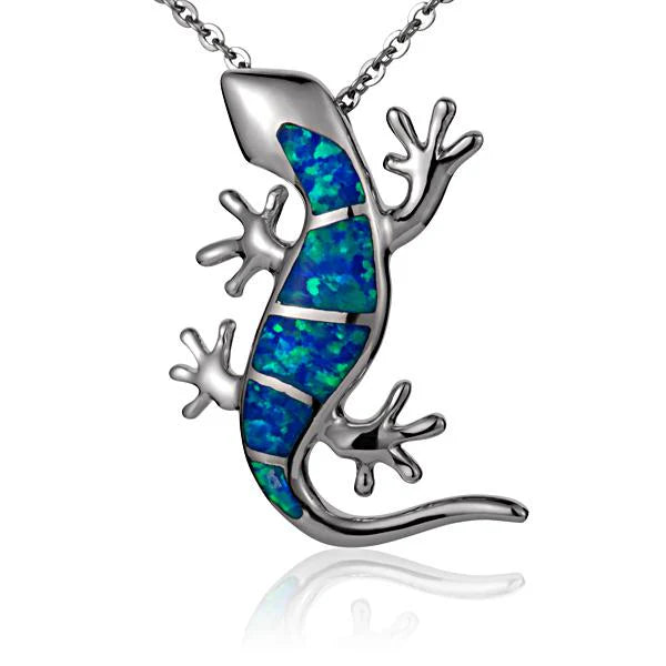 Opal Gecko Pendant image 0