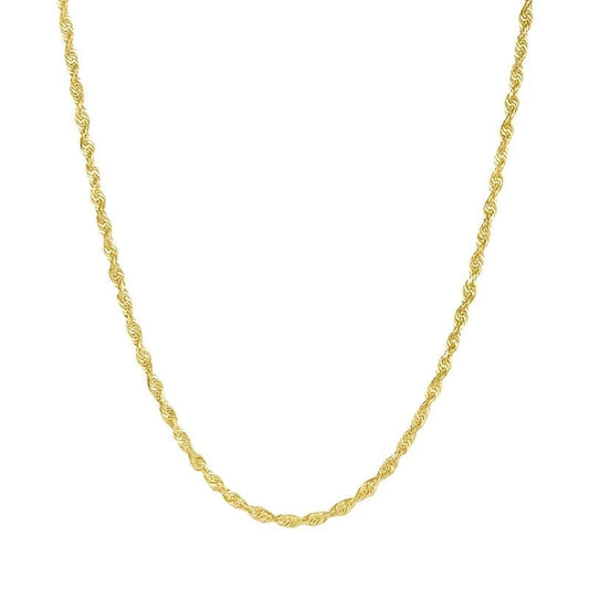 Diamond Cut Rope Chain (1.5mm) — Hawaiian jewelry from Ashley's Gift Shop