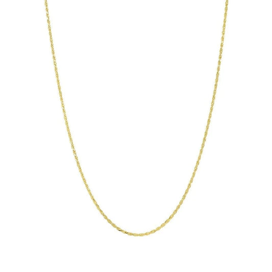 Diamond Cut Rope Chain (1mm) — Hawaiian jewelry from Ashley's Gift Shop