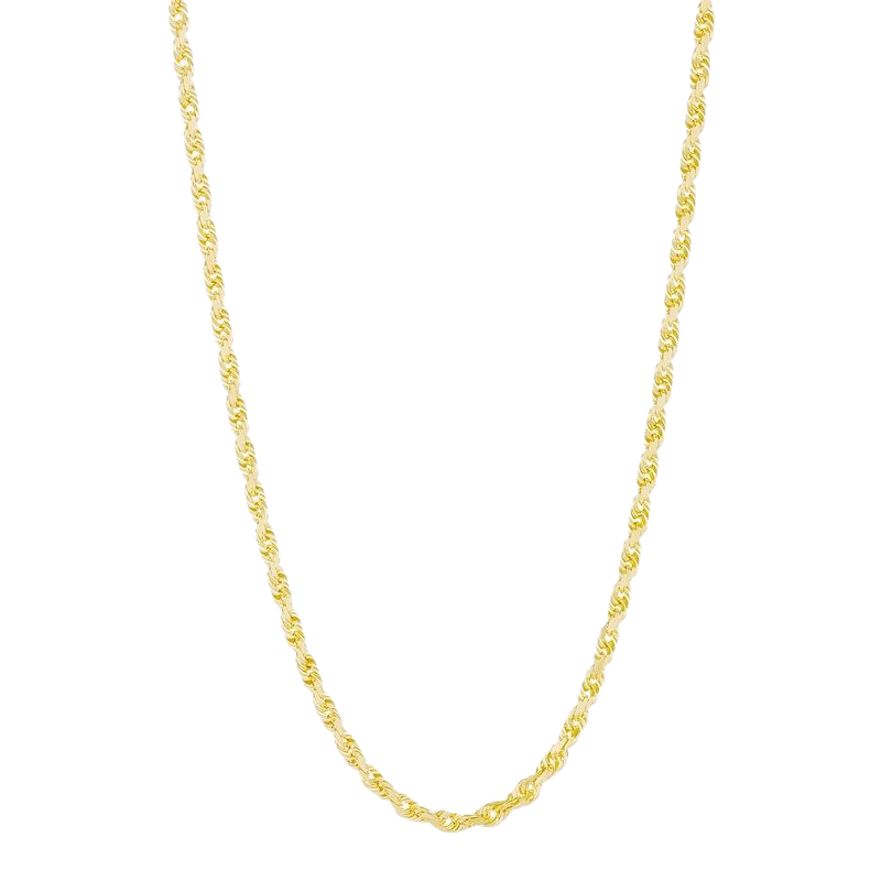 Diamond Cut Rope Chain (2.5mm) image 0