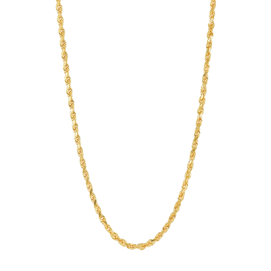 Diamond Cut Rope Chain (2.9mm) — Hawaiian jewelry from Ashley's Gift Shop