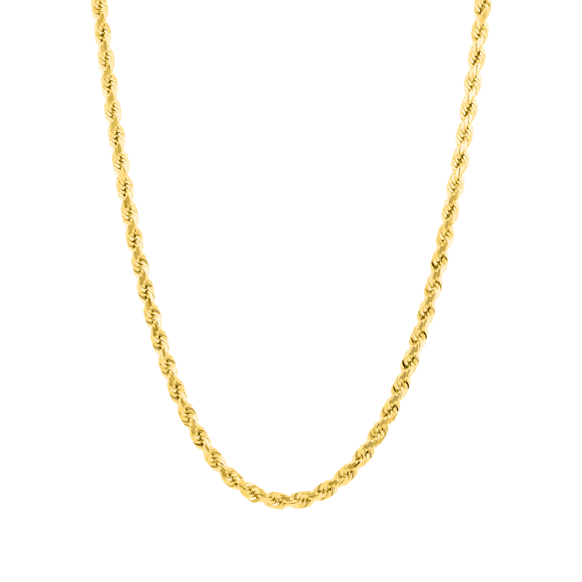 Diamond Cut Rope Chain (3.5mm) image 0