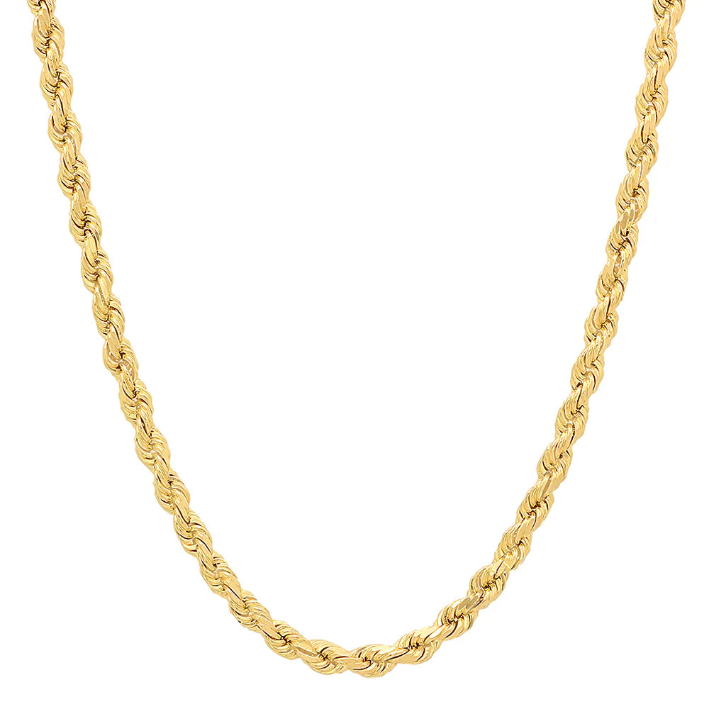 Diamond Cut Rope Chain (5mm) image 0