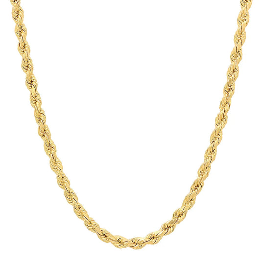 Diamond Cut Rope Chain (5mm) — Hawaiian jewelry from Ashley's Gift Shop