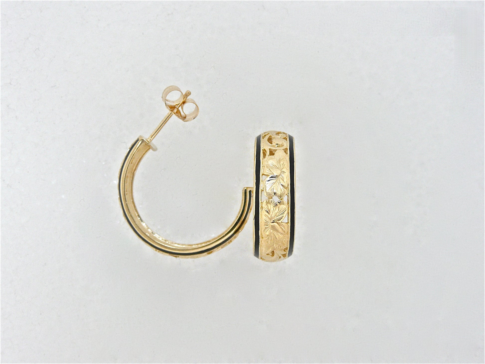 Dome Hoop Earring - Small/6mm image 0