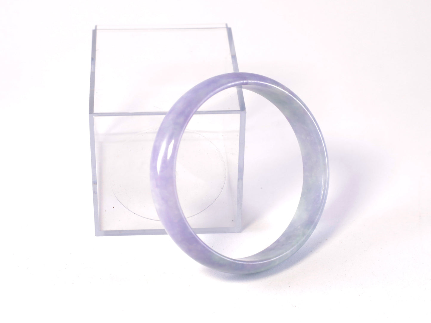 Lavender Jade Bracelet image 1