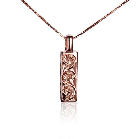 Engraving pendant by ESP VTCL with intricate design, featuring a silver finish and personalized engraving detail.