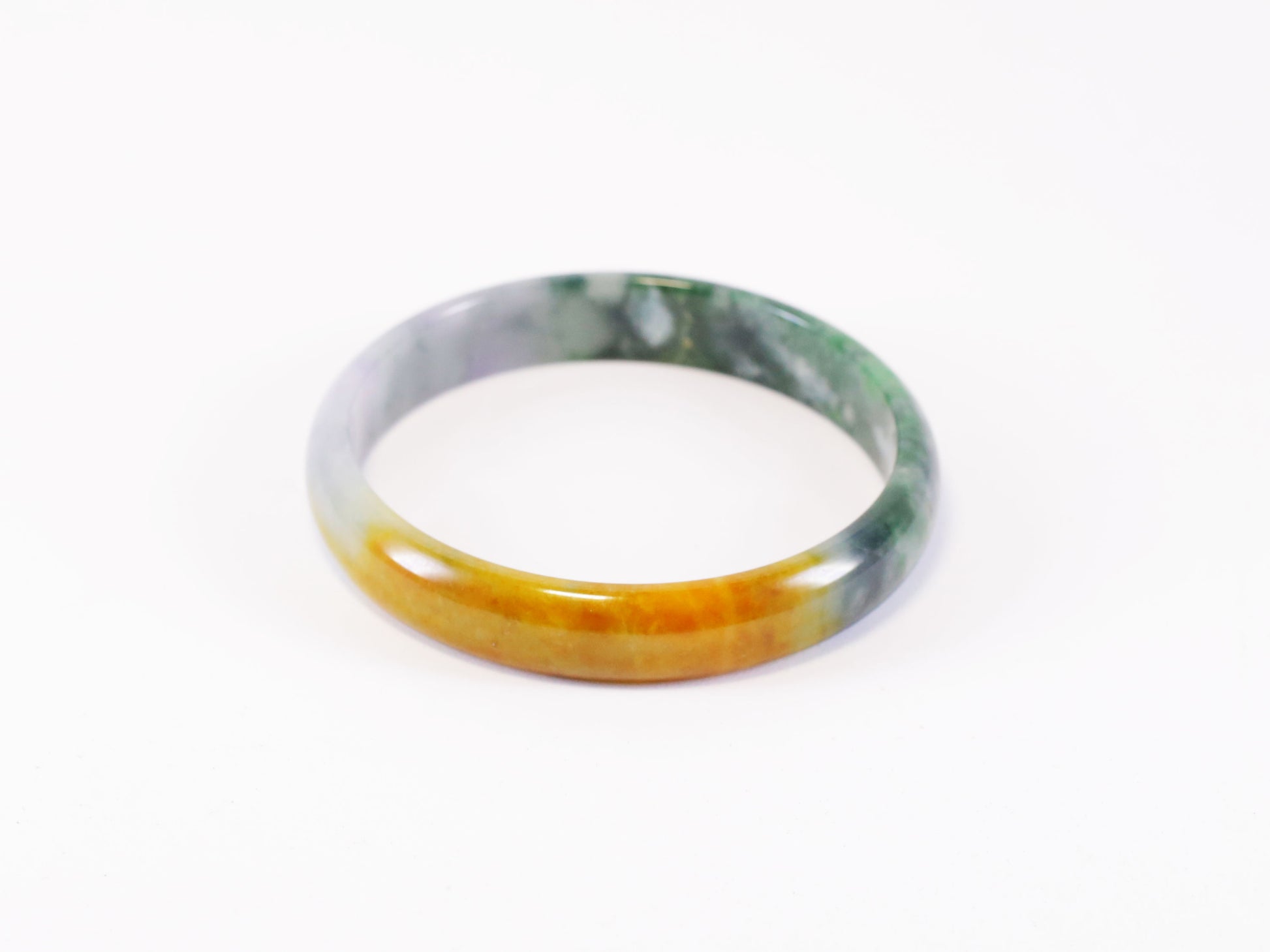 Tricolor Jade Bracelet image 0