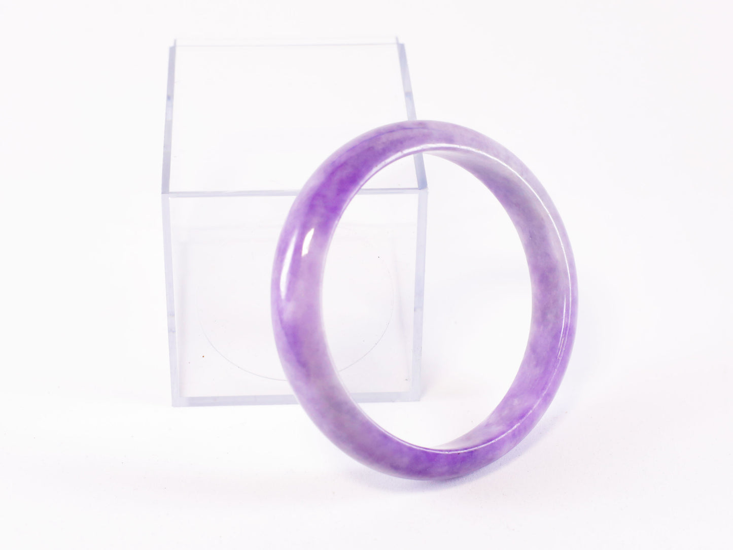 Violet Jade Bracelet image 2
