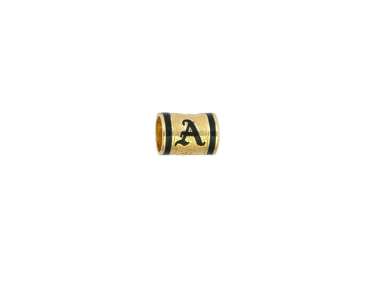 14K Floater Pendant w/Initial - 8mm - Yellow Gold — Hawaiian jewelry from Ashley's Gift Shop