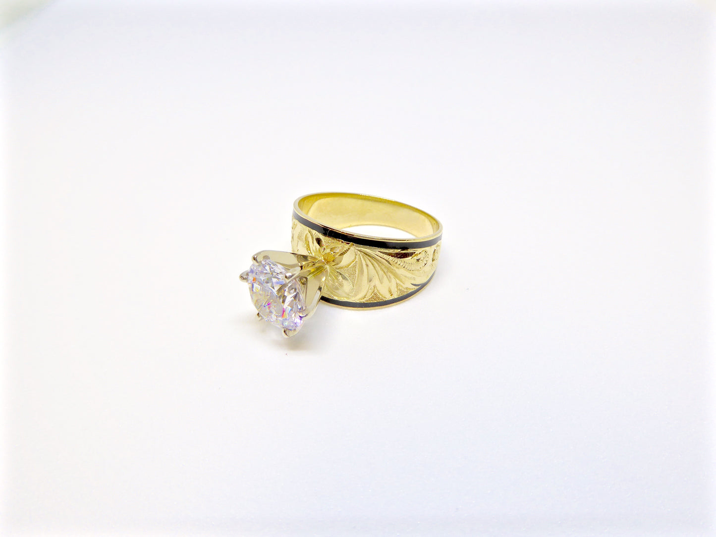 Gold Engagement Ring image 0