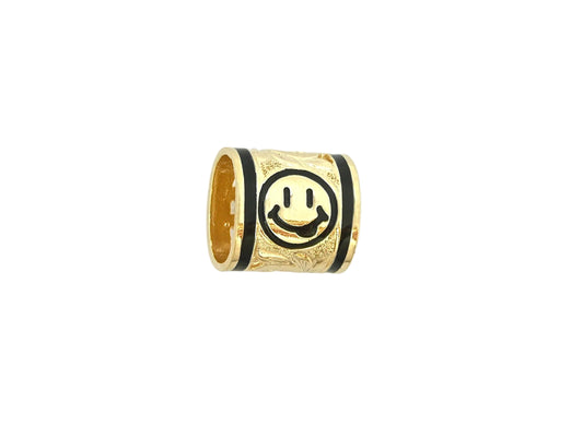 14K Happy Face Floater Pendant - 10mm — Hawaiian jewelry from Ashley's Gift Shop