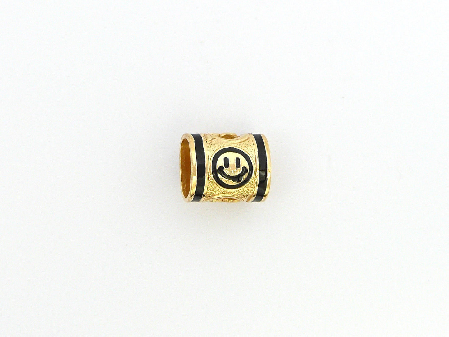 Happy Face Floater Pendant - 8mm image 0