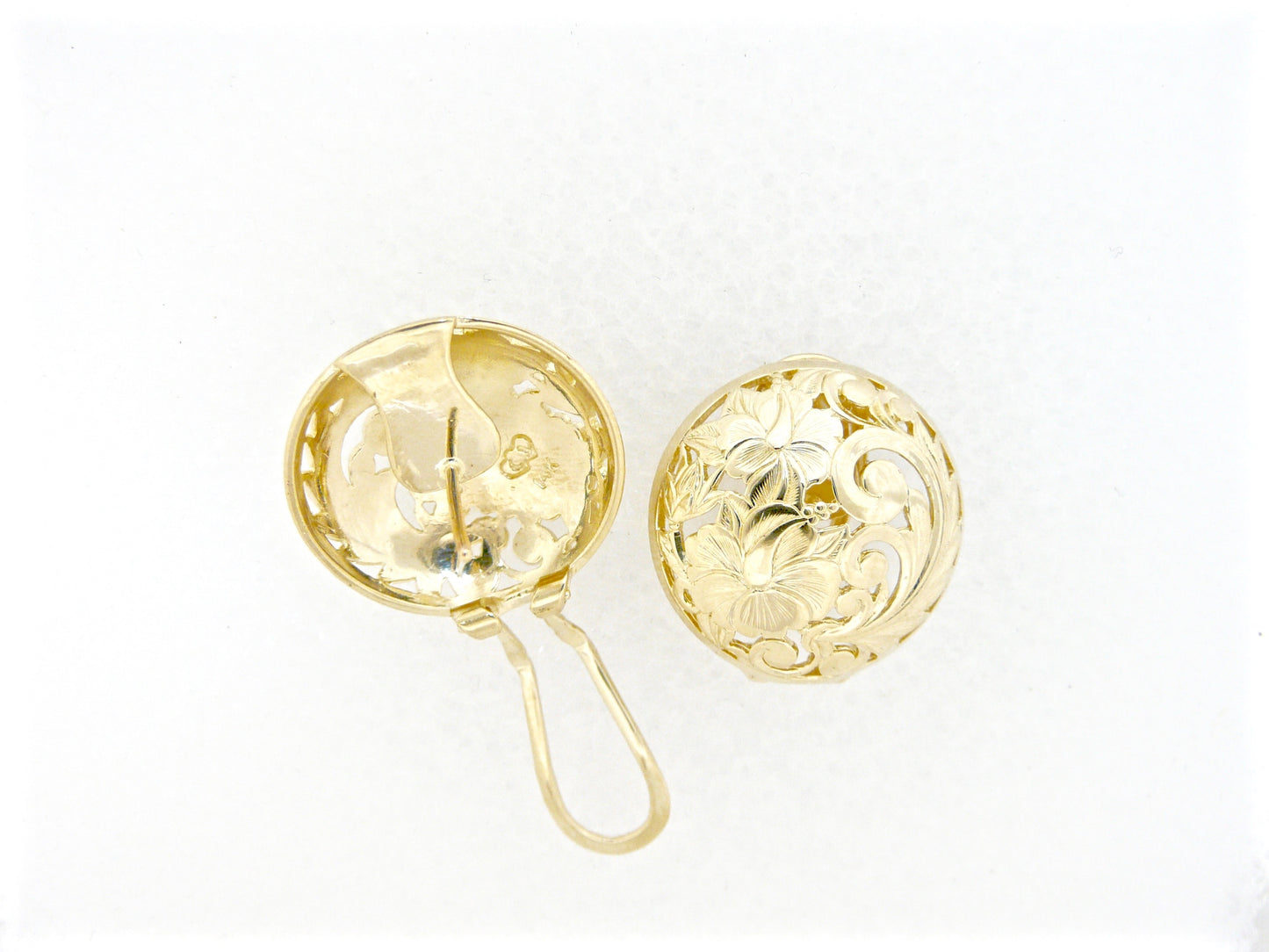 Hibiscus Cut-Out Earring - Large image 0