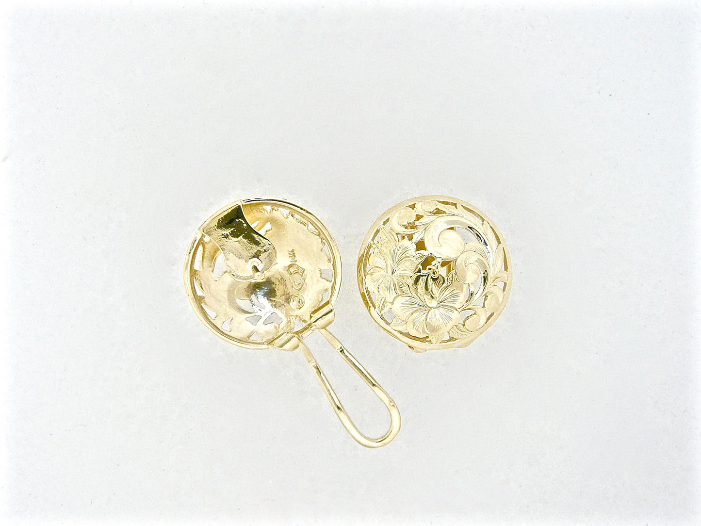 Hibiscus Cut Out Earring - Medium image 0