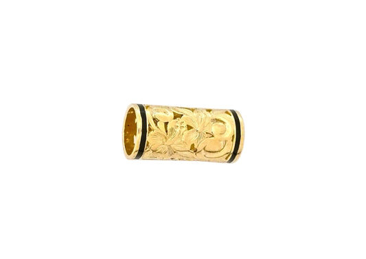 14K Hibiscus Floater Pendant - 15mm — Hawaiian jewelry from Ashley's Gift Shop