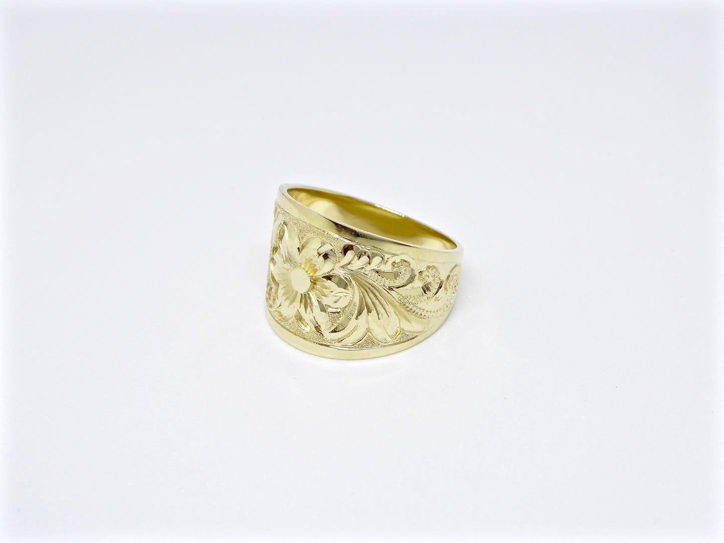 Hibiscus Tapered Ring - 15mm image 0
