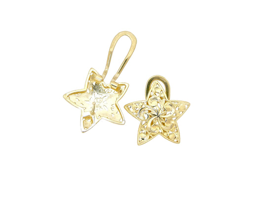 14K Hoku Earring - #2 — Hawaiian jewelry from Ashley's Gift Shop