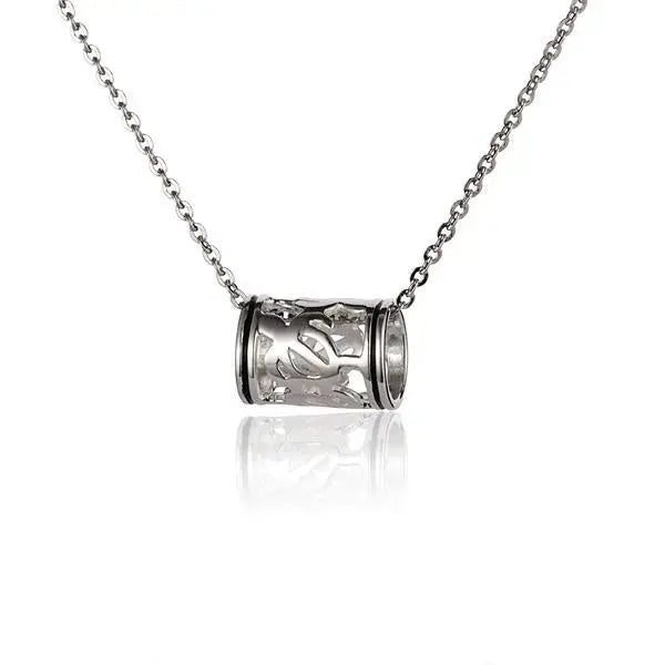 Hawaiian 925 Sterling Silver honu Barrel BB pendant featuring a turtle design, crafted from 925 silver for a stylish jewelry.