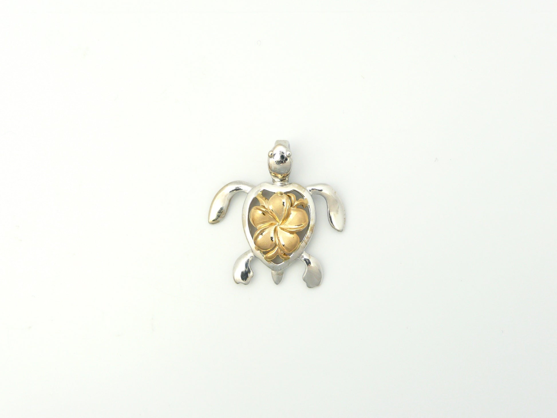 Honu Plumeria Pendant #2 image 0