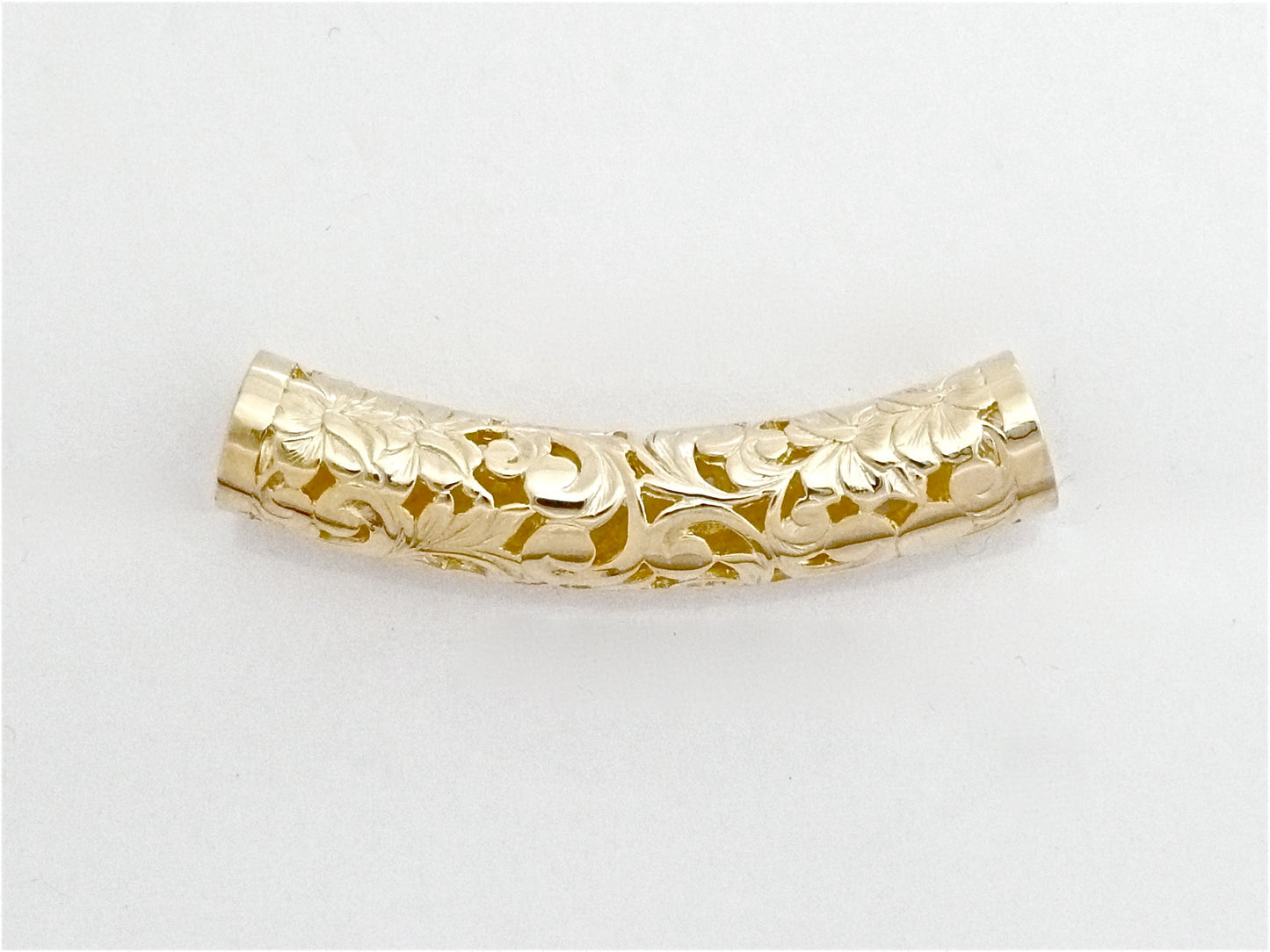Horizontal Curved Floater Pendant - Large image 0