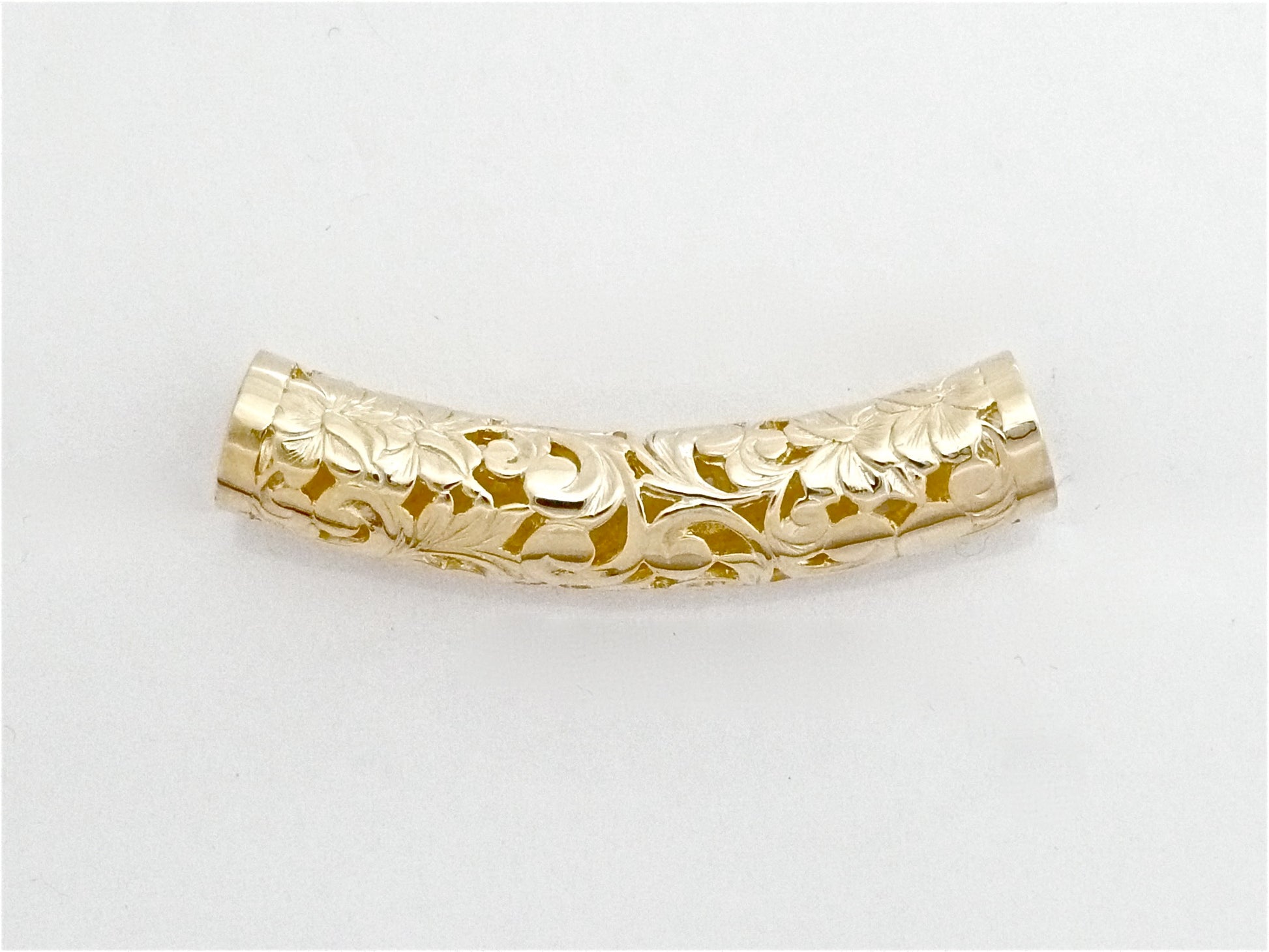 Horizontal Curved Floater Pendant - Large image 0