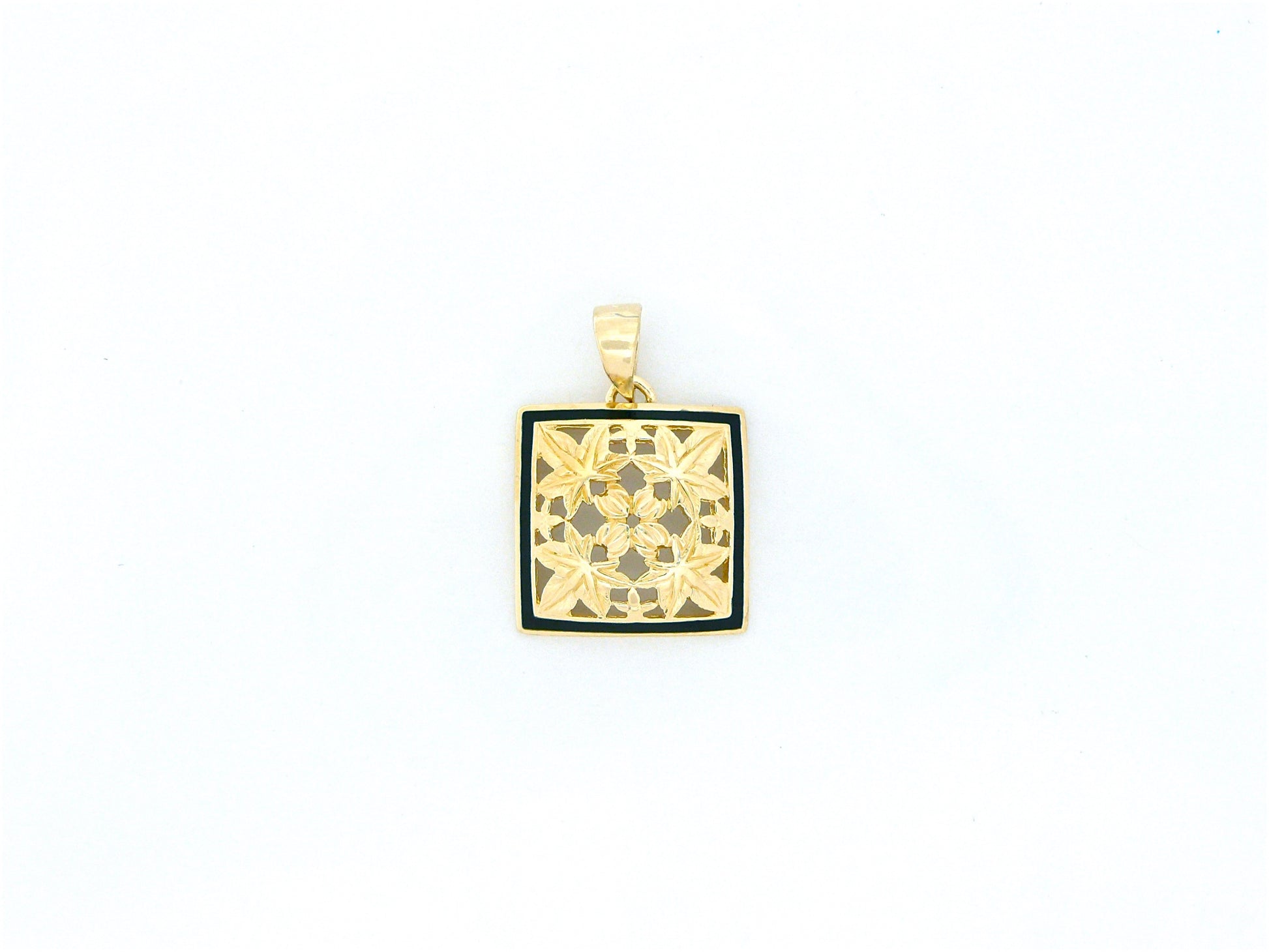 Kukui Quilt Pendant - Small image 0
